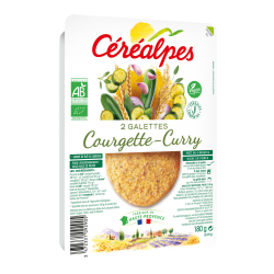 Galettes Courgette-Curry