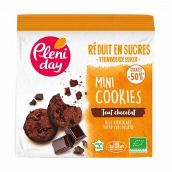 Mini Cookies Tout Chocolat