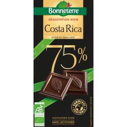 Chocolat Noir Costa Rica 75%